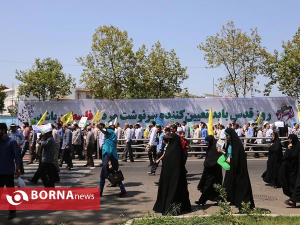 راهپیمایی روز جهانی  قدس - رشت