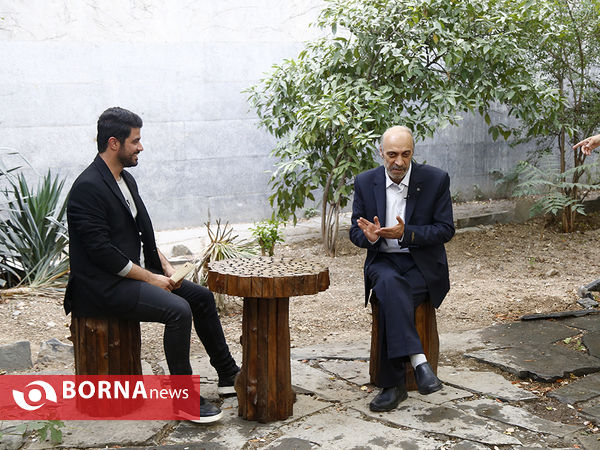 حضور مجید شاپوری در خبرگزاری برنا