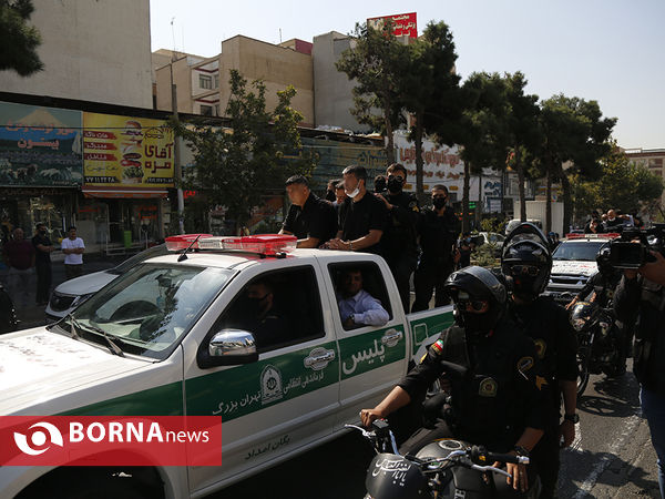 دستگیری اراذل و اوباش منطقه تهرانپارس