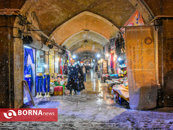 چهره زمستانی اراک در آخرین ماه پاییز