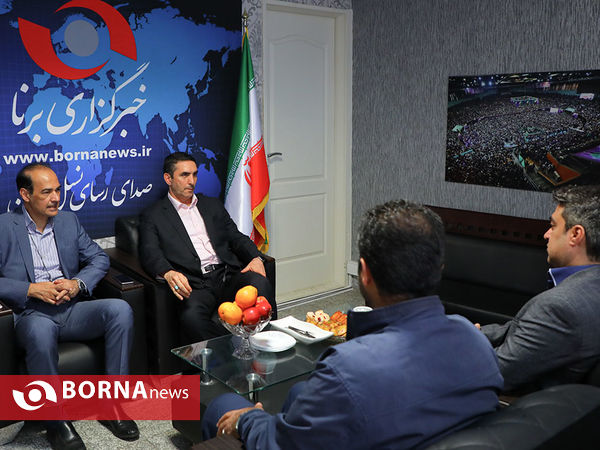 حضور "سید علی آقازاده" استاندار استان مرکزی در خبرگزاری برنا