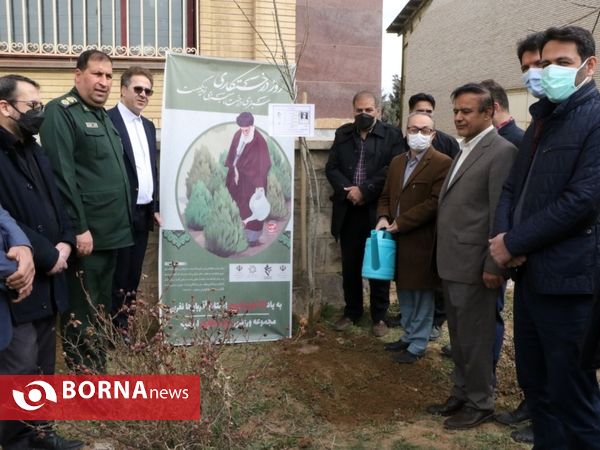 مراسم روز درختکاری جامعه ورزش آذربایجان‌غربی با حضور مازیار ناظمی