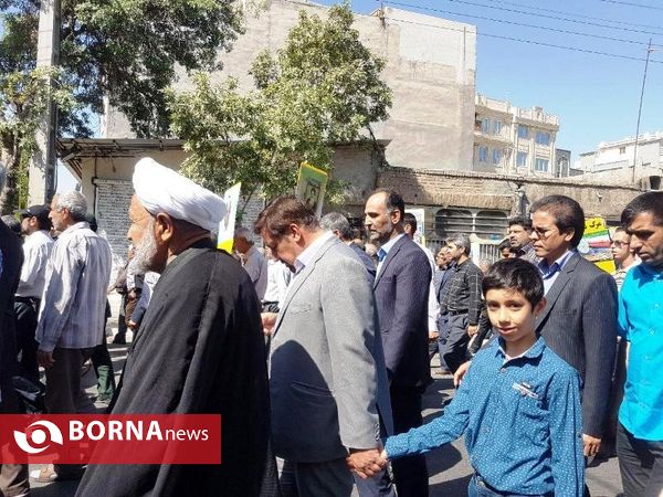 راهپیمایی ۱۵ خرداد مردم ورامین