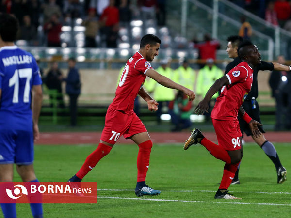 دیدار تیم های فوتبال  پرسپولیس- نسف قارشی ازبکستان