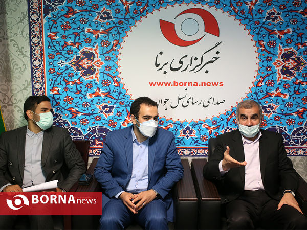 حضور علی نیکزاد، نایب رئیس مجلس شورای اسلامی در خبرگزاری برنا
