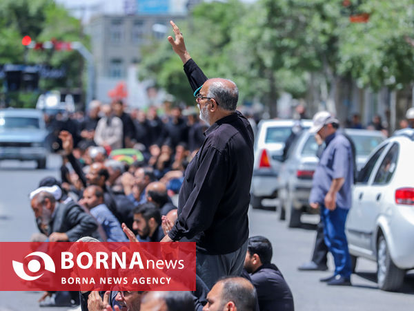 عزاداری مردم اراک در سالروز شهادت امام جعفر صادق(ع)