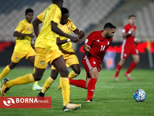 دیدار دوستانه فوتبال ایران- توگو