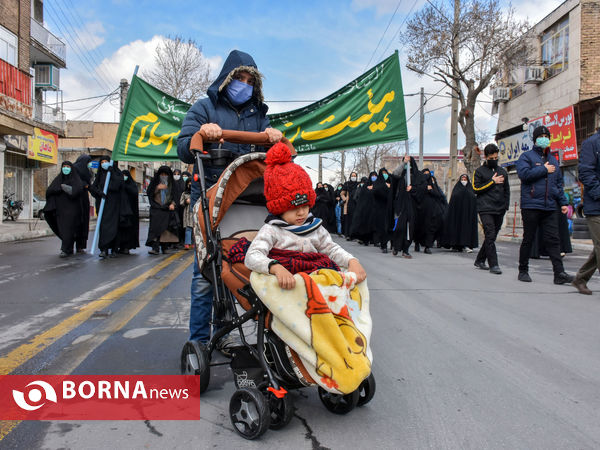 کاروان غم شهادت حضرت زهرا(س)