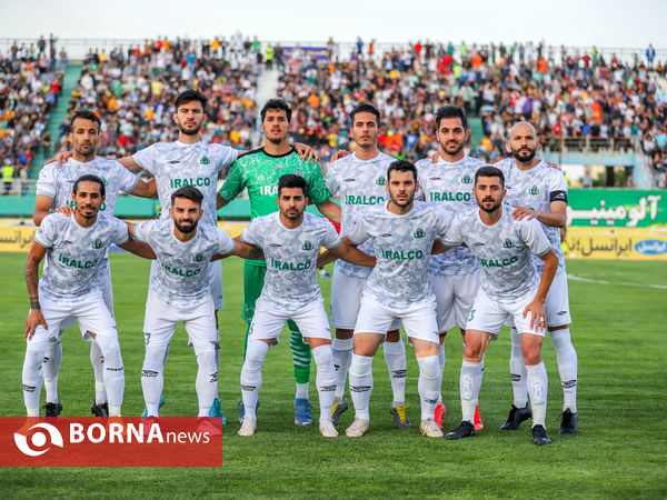 دیدار تیم های فوتبال آلومینیوم - نساجی