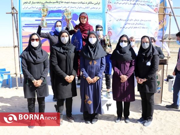 مسابقات کشوری دوی صحرانوردی زنان در چابهار
