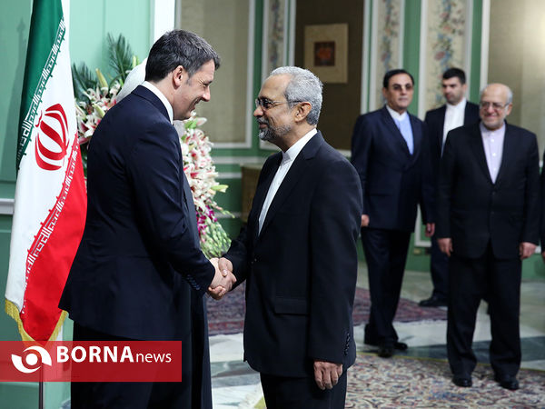استقبال رسمی از نخست وزیر ایتالیا و مذاکره مقامات عالی رتبه دو کشور