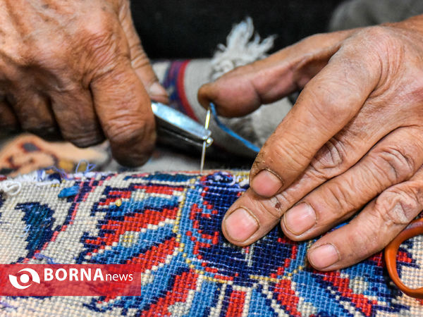 رفوگری فرش دستباف ، هنری اصیل اما گمنام