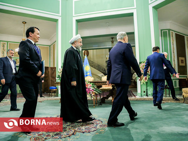 استقبال رسمی از رییس جمهور قزاقستان