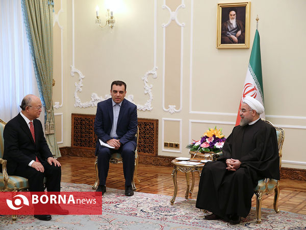 دیدار مدیرکل آژانس بین المللی انرژی اتمی با ریاست جمهوری