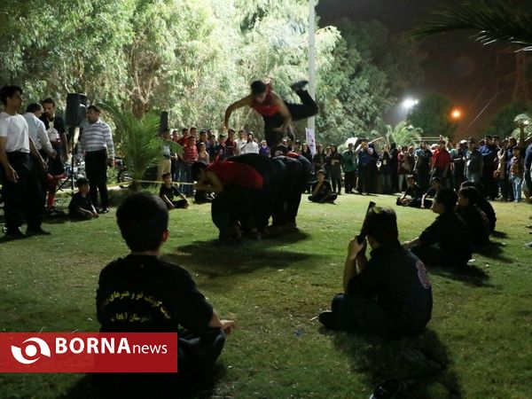 جشنواره شبانه ورزشی تفریحی رمضان اروند