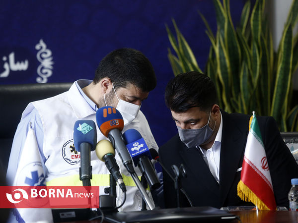 نشست خبری رییس سازمان اورژانس کشور
