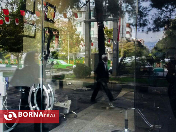 اولین باران پاییزی - شرق تهران ( عکس : شیرین عابدی )