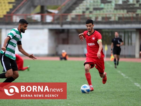 دیدار تیم های فوتبال جوانان سپیدرود رشت_ کیان نوین نوشهر