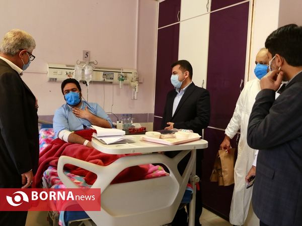 سال نو در کنار کادر درمان جنوب غرب خوزستان