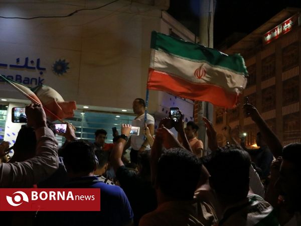 در حاشیه دیدار ایران و پرتغال در آبادان