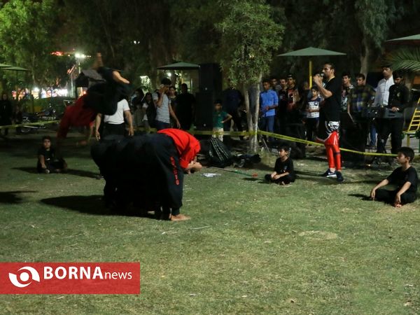 جشنواره شبانه ورزشی تفریحی رمضان اروند