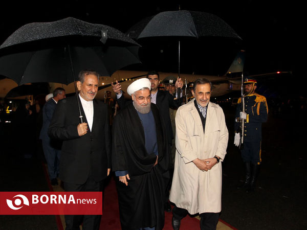 ورود رییس جمهوری به تهران