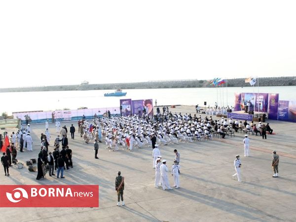 افتتاحیه ششمین دوره مسابقات بین المللی نظامی جام دریا