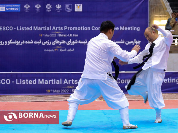 اختتامیه چهارمین نشست سالانه هیات رئیسه کمیته هنرهای رزمی یونسکو در شیراز