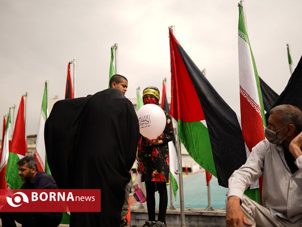 راهپیمایی روز قدس در تهران