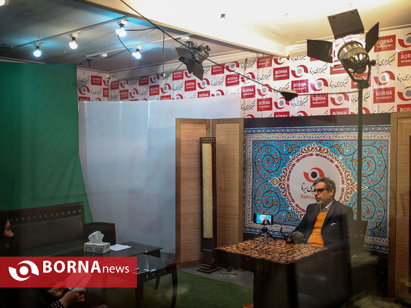 حضور آرمین زارعیان در خبرگزاری برنا