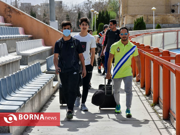 تمرین اسکیت بازان استان مرکزی با حضور جمعی از بازیکنان تیم ملی