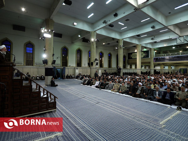 مراسم یادبود جانباختگان فاجعه منا