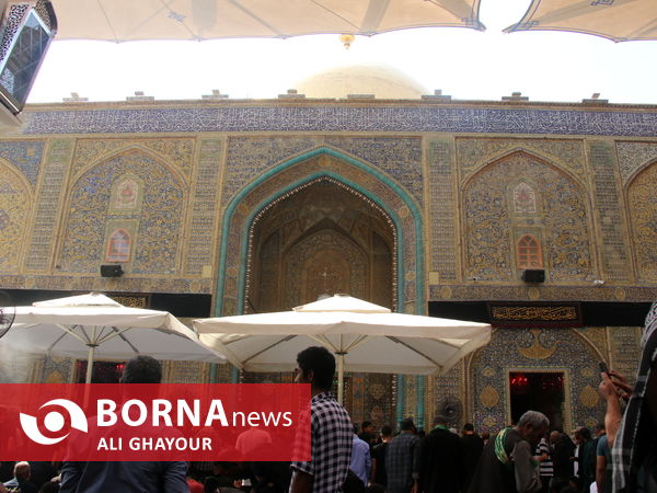 ازدحام زائران حسيني در نجف اشرف در آستانه اربعين