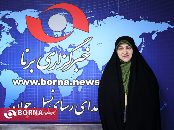 حضور سمیه رفیعی در خبرگزاری برنا