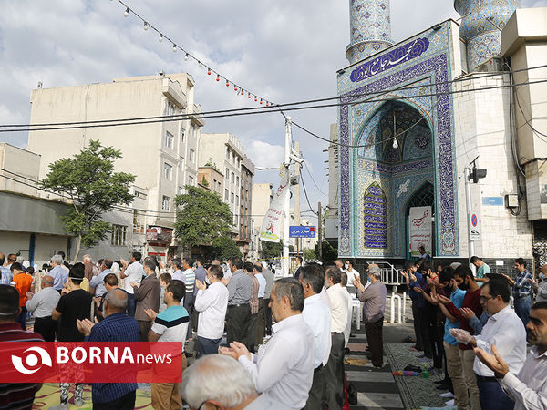 اقامه نماز عید سعید فطر در مسجد جامع ابوذر-تهران