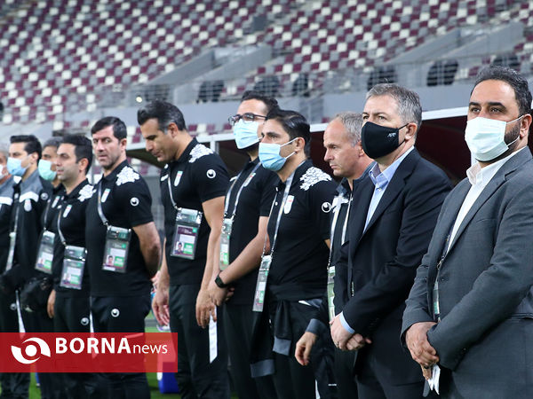 دیدار تیم های ملی فوتبال ایران و عراق