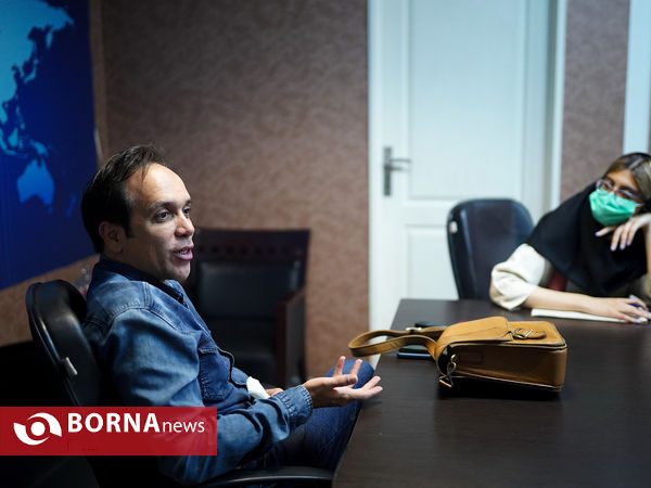 حضور عوامل فیلم خوشنام در خبرگزاری برنا