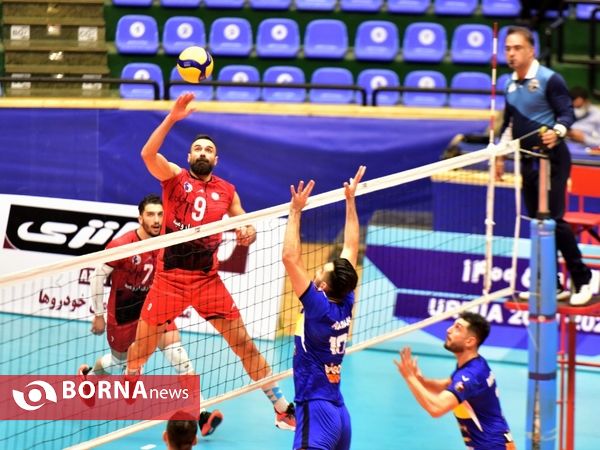داربی پایتخت والیبال بین شهرداری و آذرباتری ارومیه