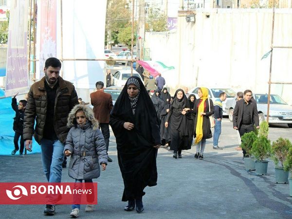 پیاده‌روی جاماندگان اربعین در شهرقدس