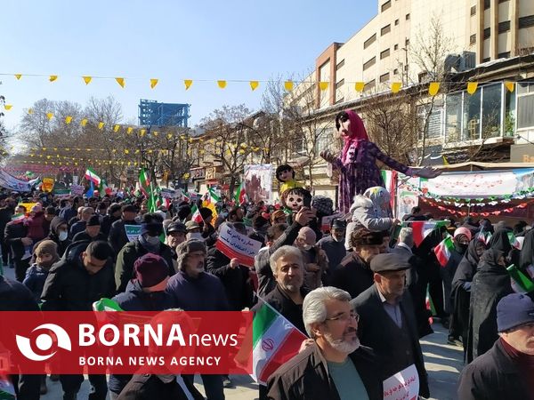 راهپیمایی ۲۲بهمن _ همدان