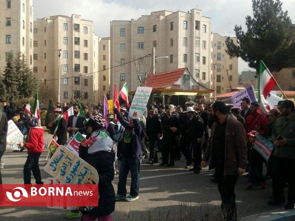 راهپیمایی 22 بهمن- شهرستان پردیس