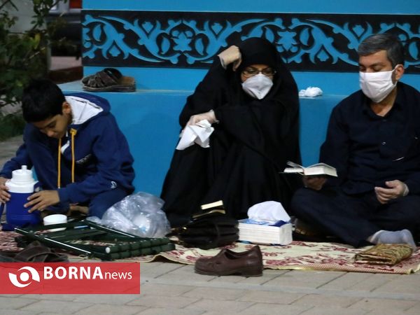 مراسم احیای شب بیست و یکم ماه رمضان - مسجد جامع خرمشهر