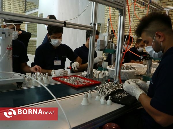 "جهش تولید در سرزمین فتح"- بهره برداری از واحد تولید کننده لامپ های کم مصرف در شهرک صنعتی خرمشهر