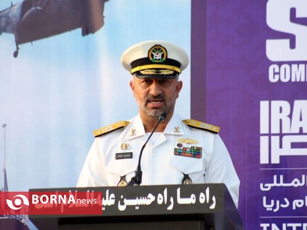 افتتاحیه ششمین دوره مسابقات بین المللی نظامی جام دریا