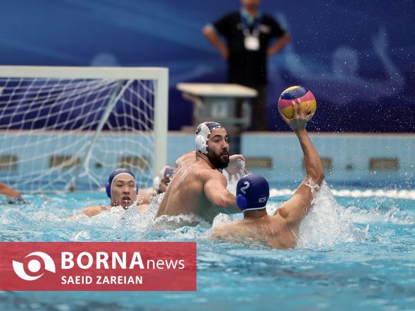 رقابت‌های واترپلو قهرمانی آسیا| ایران - کره جنوبی