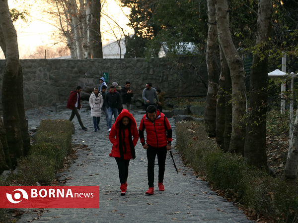 بارش اولین برف پاییزی در تهران 2