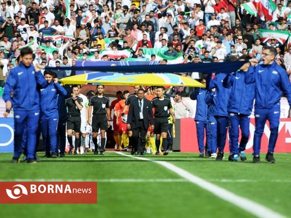 دیدار تیم های فوتبال ایران- چین