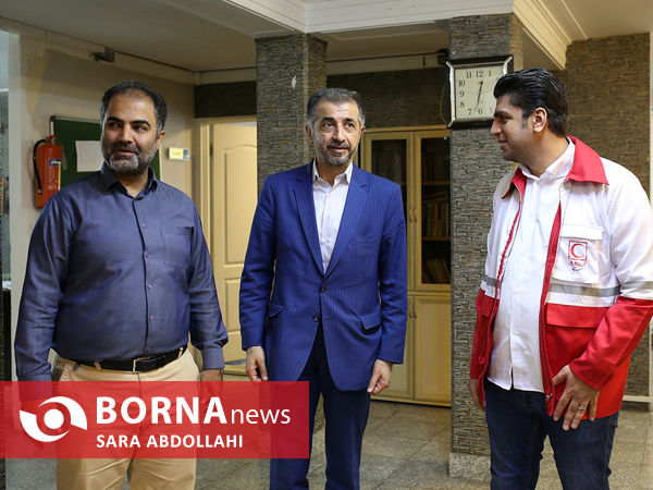 حضور رییس مجتمع دارویی درمانی هلال احمر