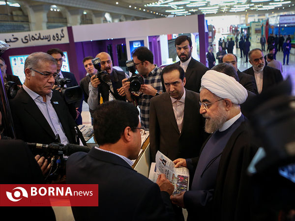 افتتاحیه نمایشگاه مطبوعات