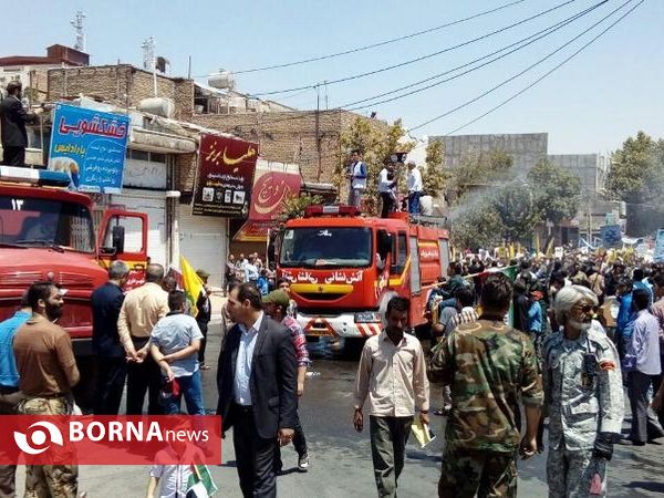 راهپیمایی روز جهانی قدس در پاکدشت